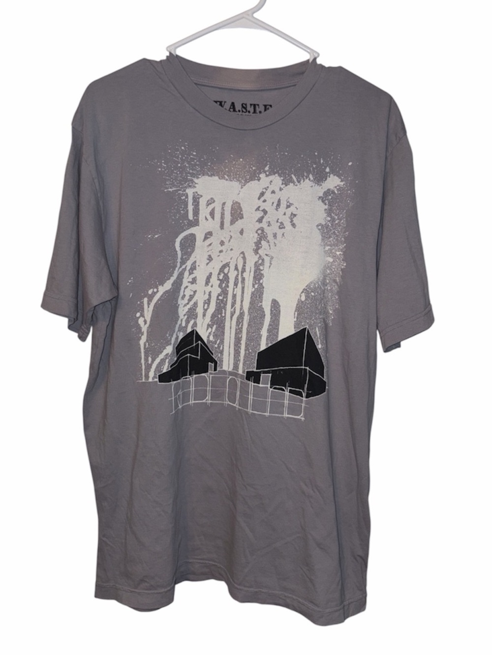 Radiohead W.A.S.T.E Graphic T-Shirt Size XL New 90s Thom Yorke